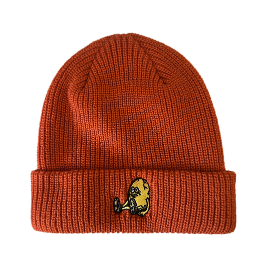 Heroin Egg Beanie Orange