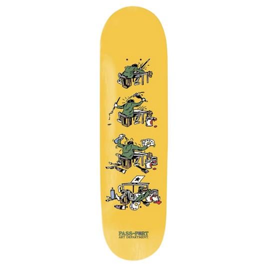 Passport Team Open Studio Art Dept. Series 8.25" Skateboard Deck