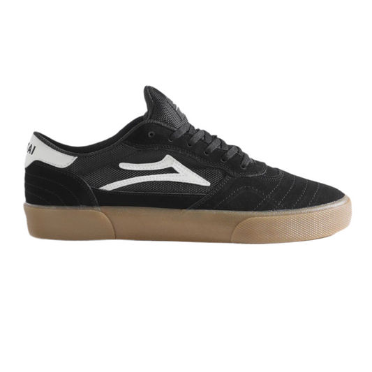 Lakai Cambridge “Black/Gum Suede” Skateboard Shoes