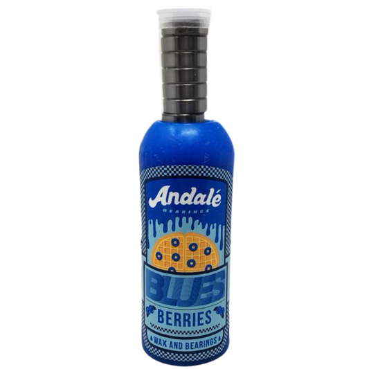 Andale Blues Skateboard Bearings and Berries Wax