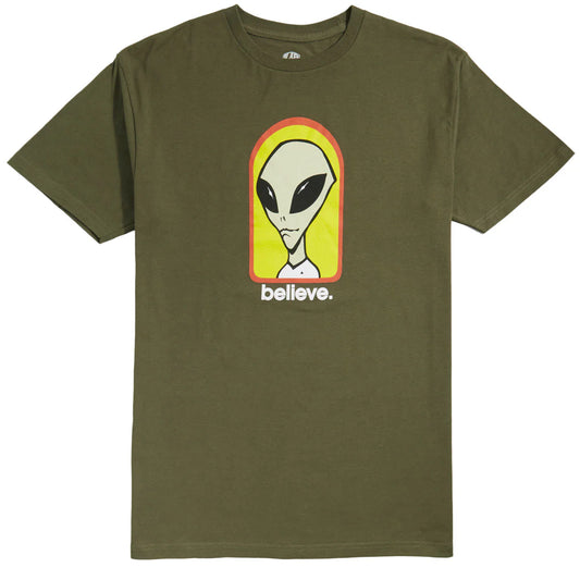 Alien Workshop Believe T-Shirt Olive