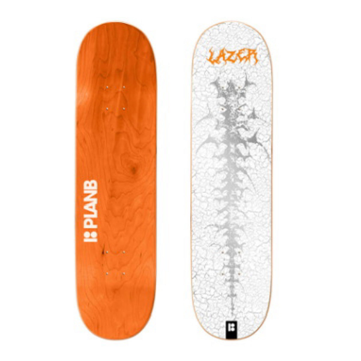 Plan B Lazer Crawford Spinal Mirror 8.5" Skateboard Deck