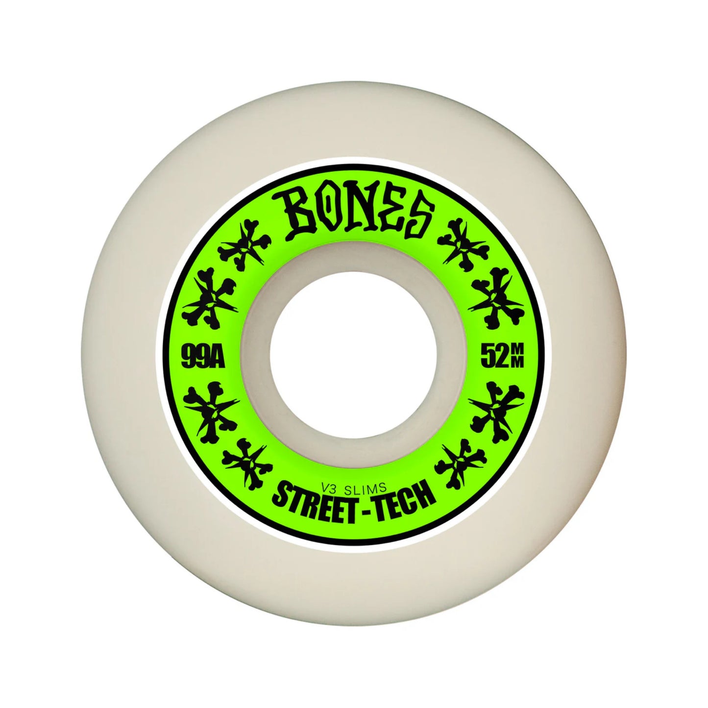 Bones STF V3 Slims 52mm 99a Skateboard Wheels