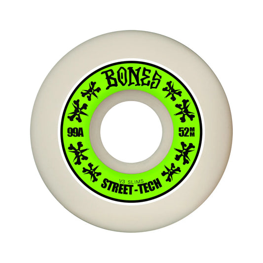 Bones STF V3 Slims 52mm 99a Skateboard Wheels