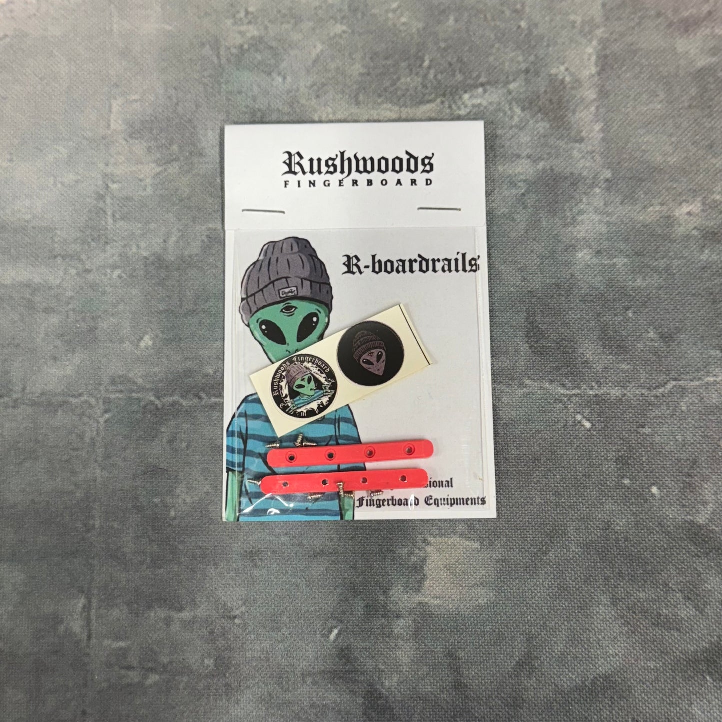 Rushwood Solid Color Fingerboard Board Rails (CHOOSE COLOR)