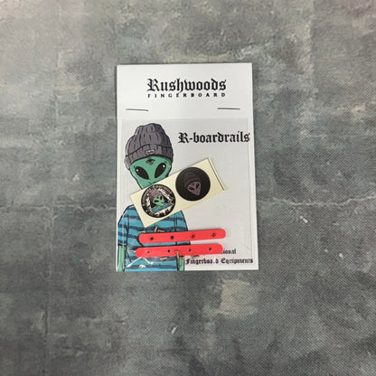 Rushwood Solid Color Fingerboard Board Rails (CHOOSE COLOR)