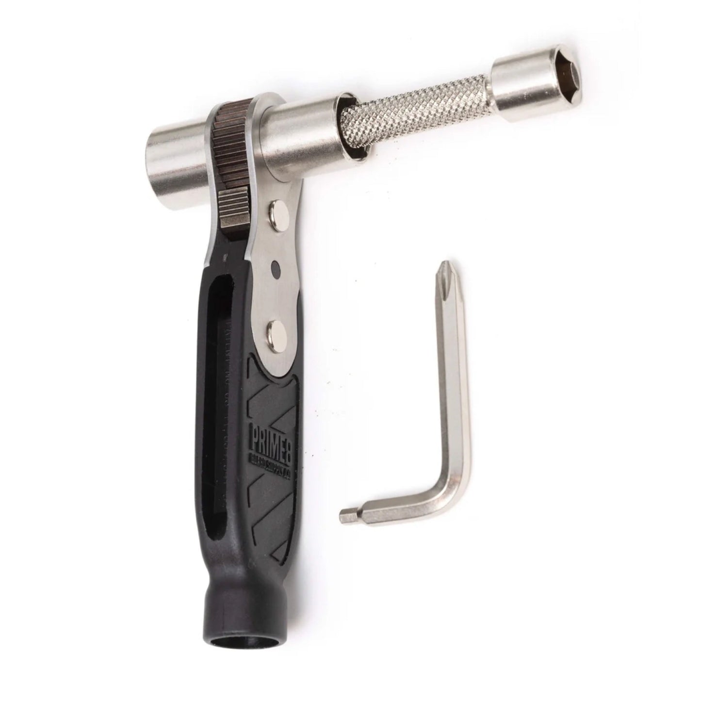 Prime8 Triple Ratchet Lite Black Skateboard Tool