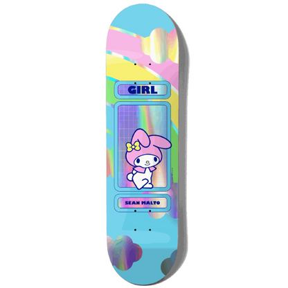 Girl Malto Hello Kitty Rainbow Edition 8.25" Skateboard Deck