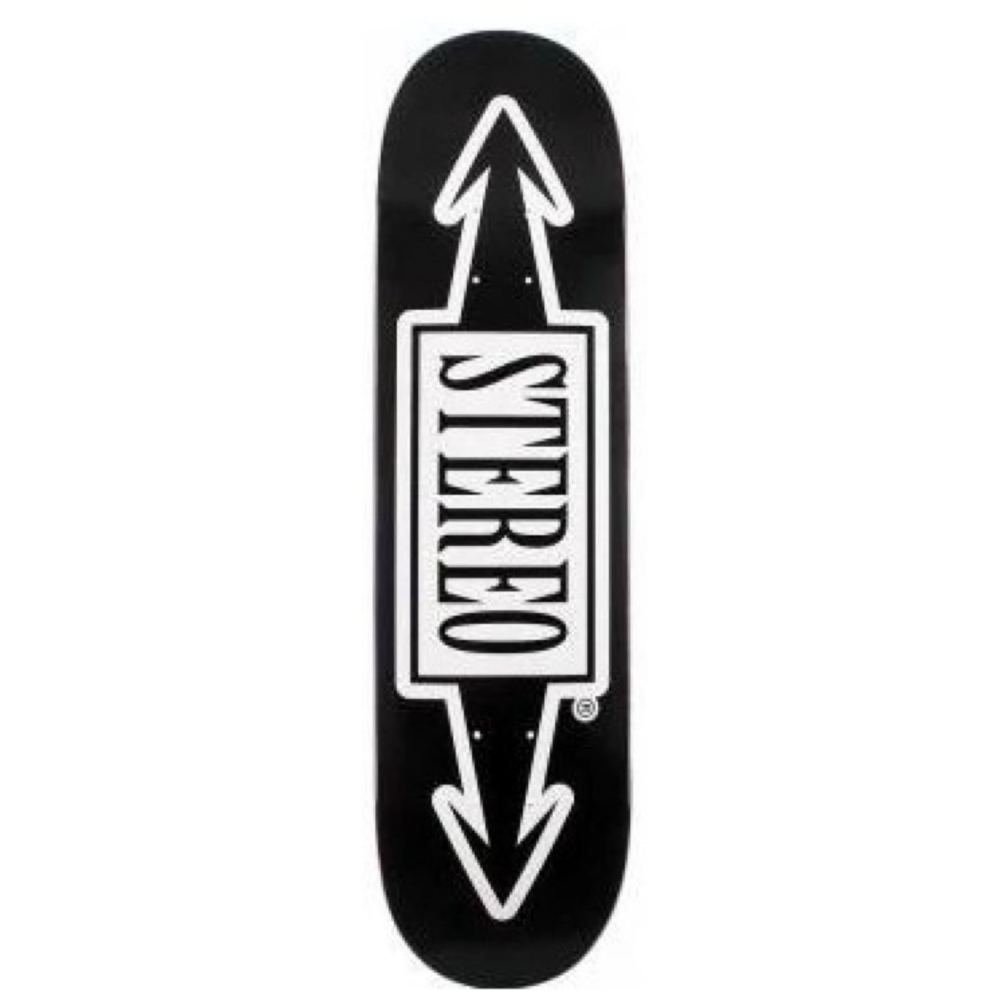 Stereo Team Arrow Black 8.25" Skateboard Deck