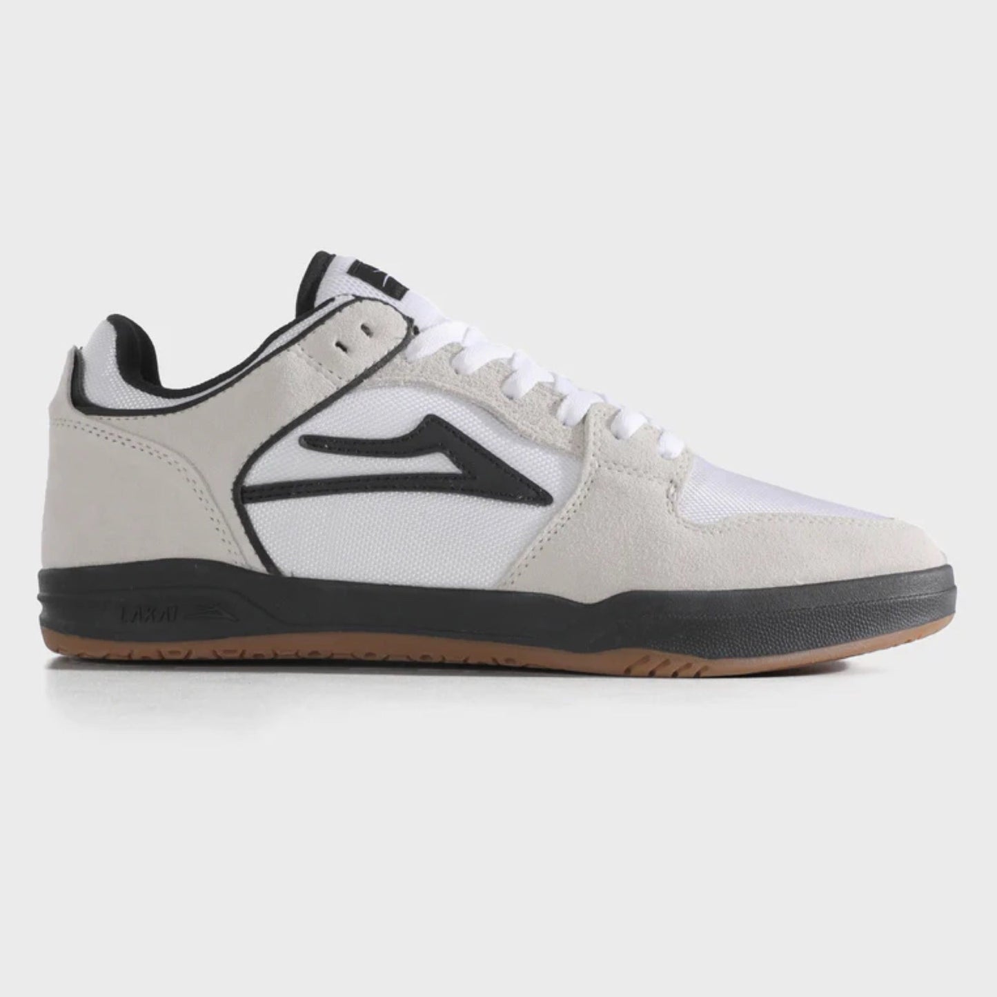 Lakai Telford Low “White Suede/Cordura” Skateboard Shoes