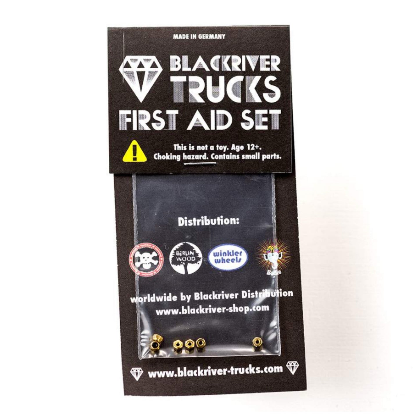 Blackriver First Aid Locknuts for Fingerboard Trucks
