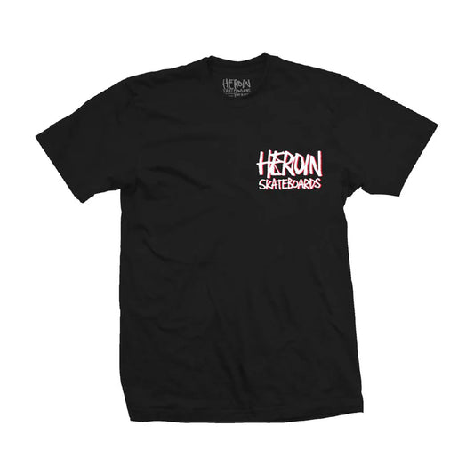 Heroin Curb Killer T-Shirt Black