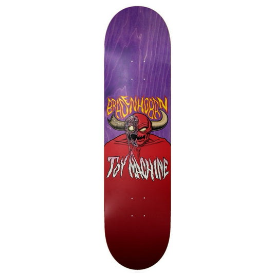 Toy Machine Braden Hoban Face Melt 8.25" Skateboard Deck