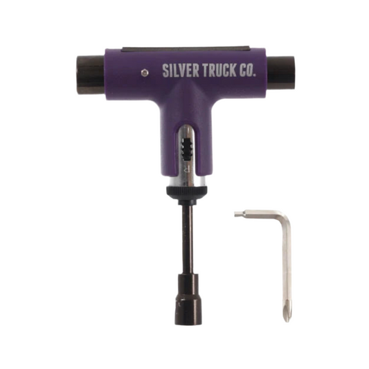 Silver Trucks Premium Skateboard Tool Purple