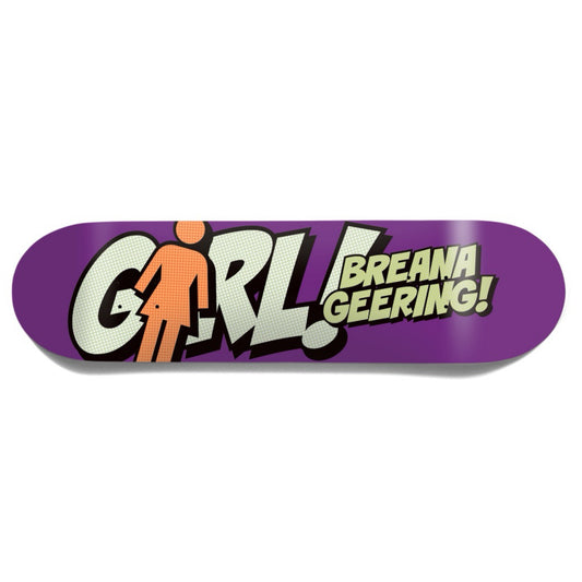 Girl Geering Blamo 8.25" Twin Tail Skateboard Deck