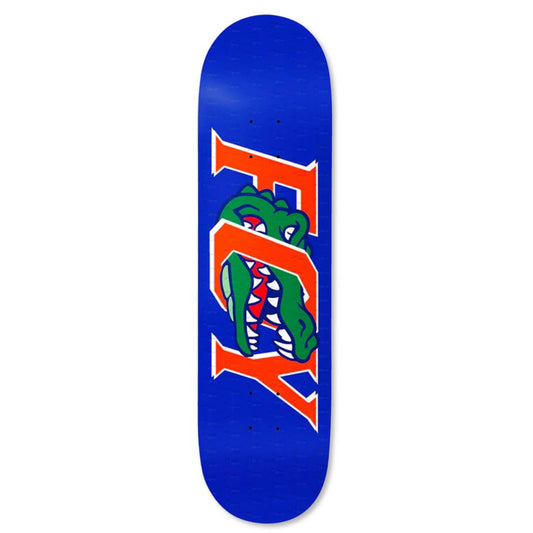 Deathwish Foy Gator Blue 8.5" Twin Tail Skateboard Deck