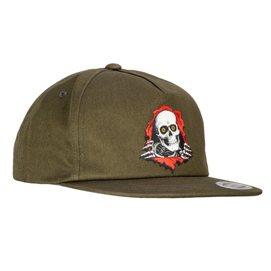Powell Ripper Military Green Snapback Hat