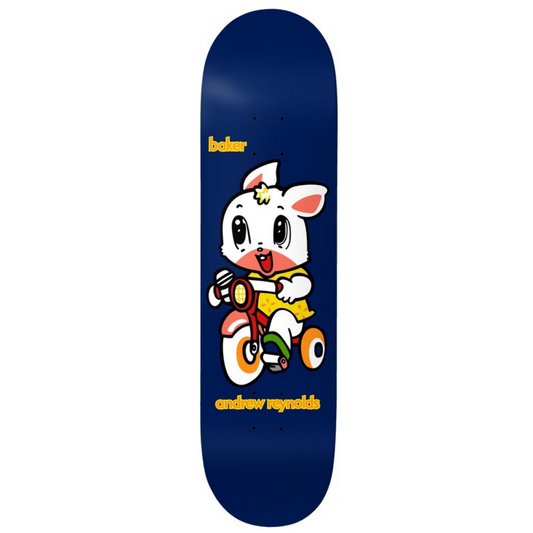 Baker Andrew Reynolds Bunny 8.25" Skateboard Deck