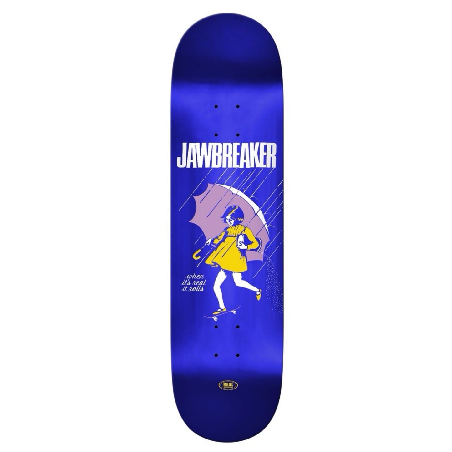 Real Team Jawbreaker Foil 8.25" Skateboard Deck