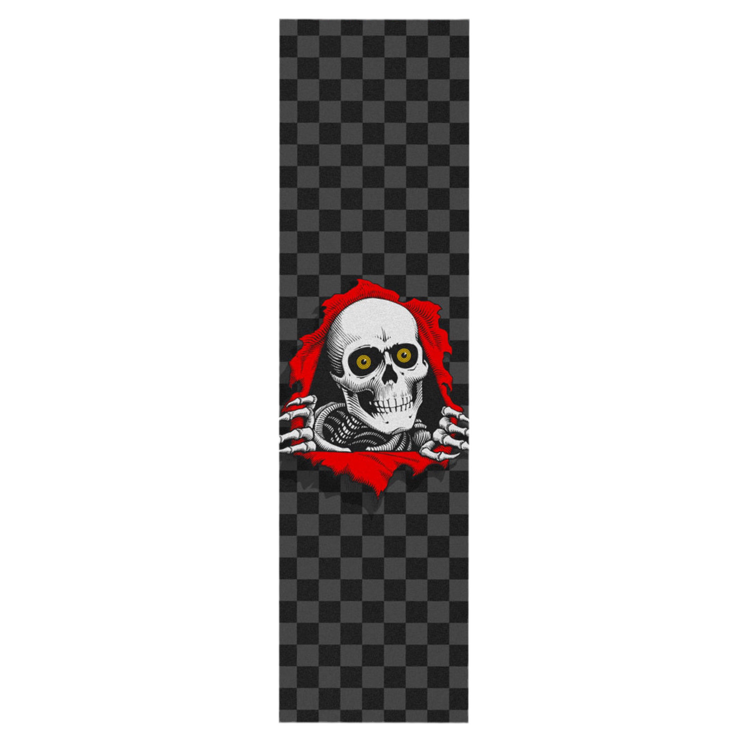 Powell Peralta Ripper Checker Black Skateboard Griptape