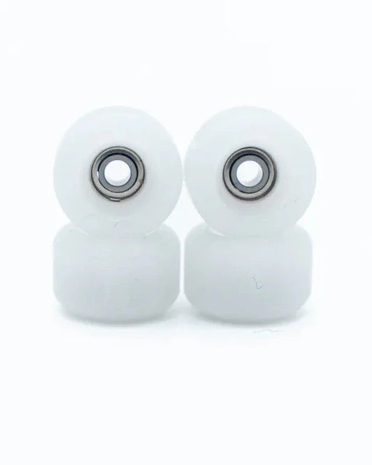 Blistered x Flatface G4 White Urethane Fingerboard Wheels