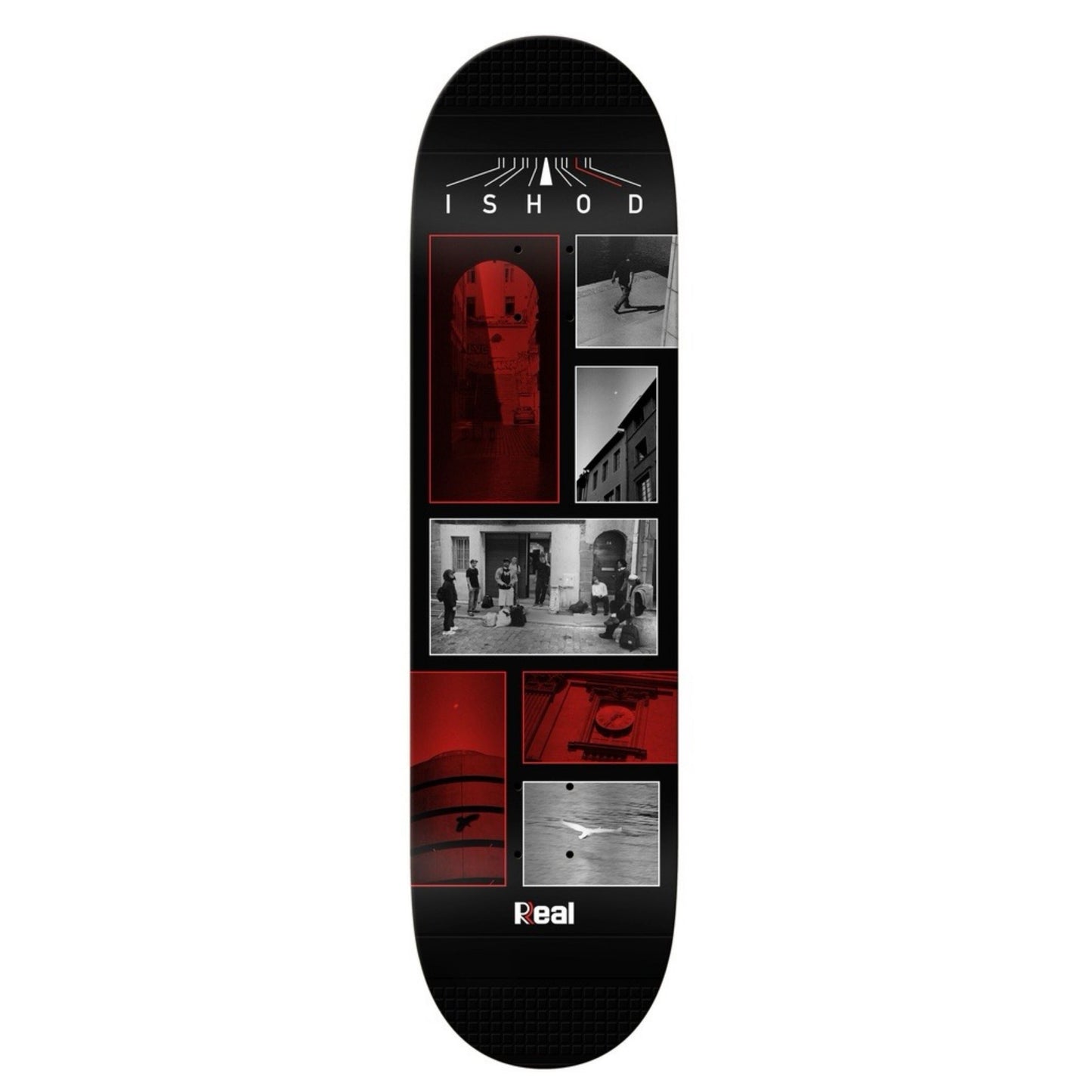 Real Ishod Photo Symmetrical Twin Tail Slick 8.3" Skateboard Deck