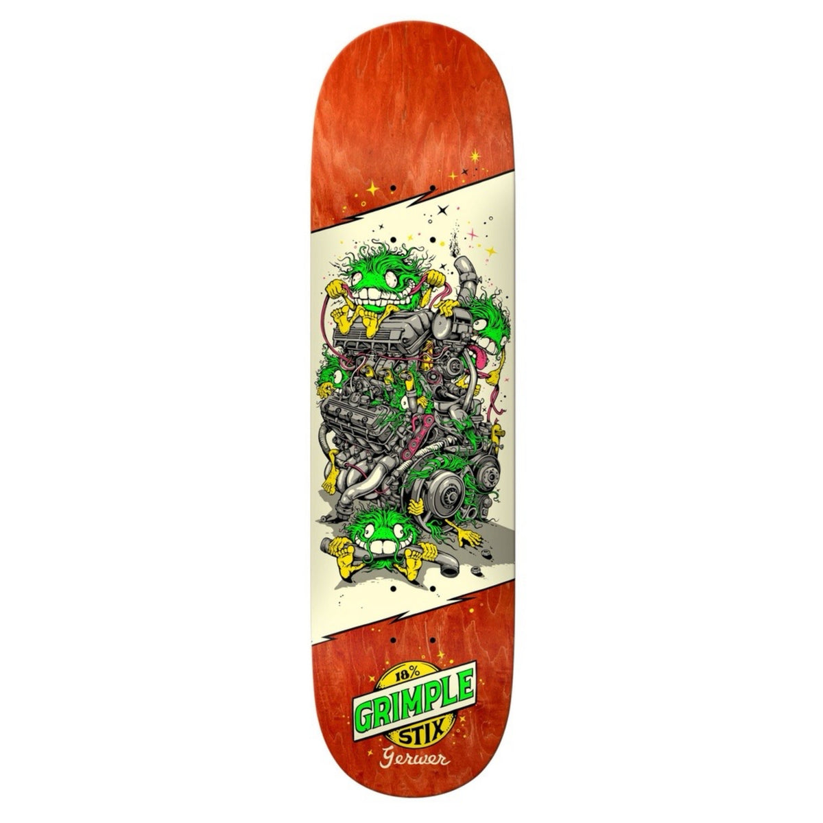 Anti Hero x Grimple Stix Gerwer Revs 8.28" Skateboard Deck