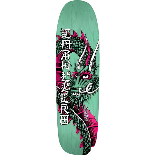 Powell Caballero Ban This Dragon Reissue Teal 9.265" Skateboard Deck