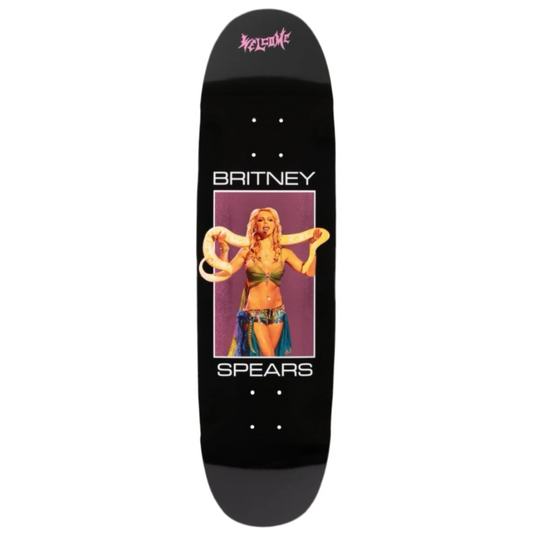 Welcome x Britney Spears Snake on Son of Boline 8.8" Shaped Skateboard Deck