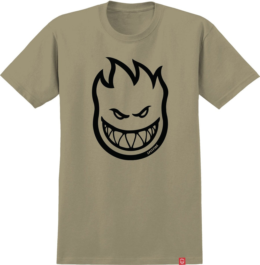 Spitfire Bighead Sand/Black T-Shirt