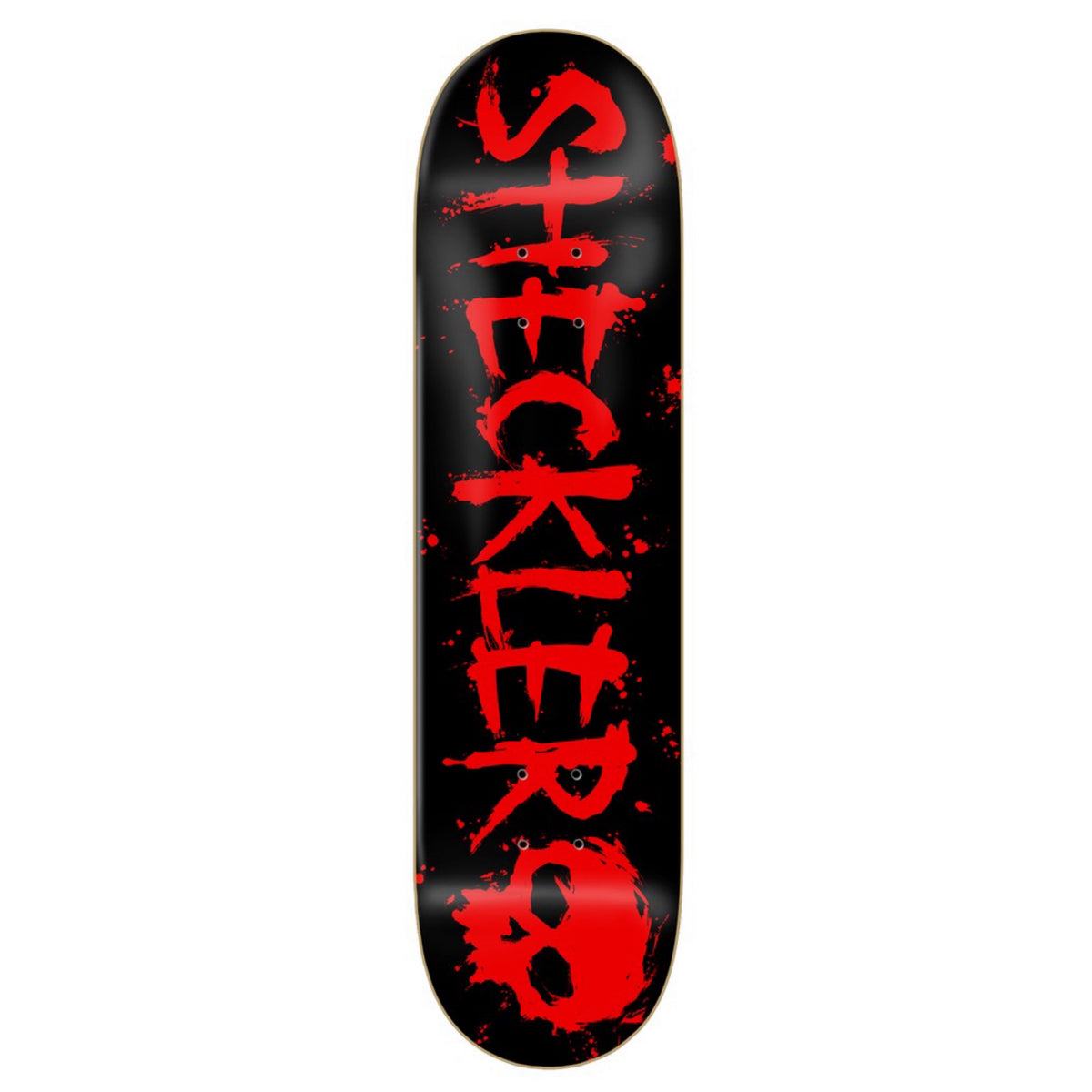 Zero Sheckler Blood Red Foil 8.25" Skateboard Deck