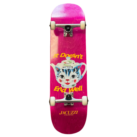 Jacuzzi Tea Pot 8.5" Skateboard Complete