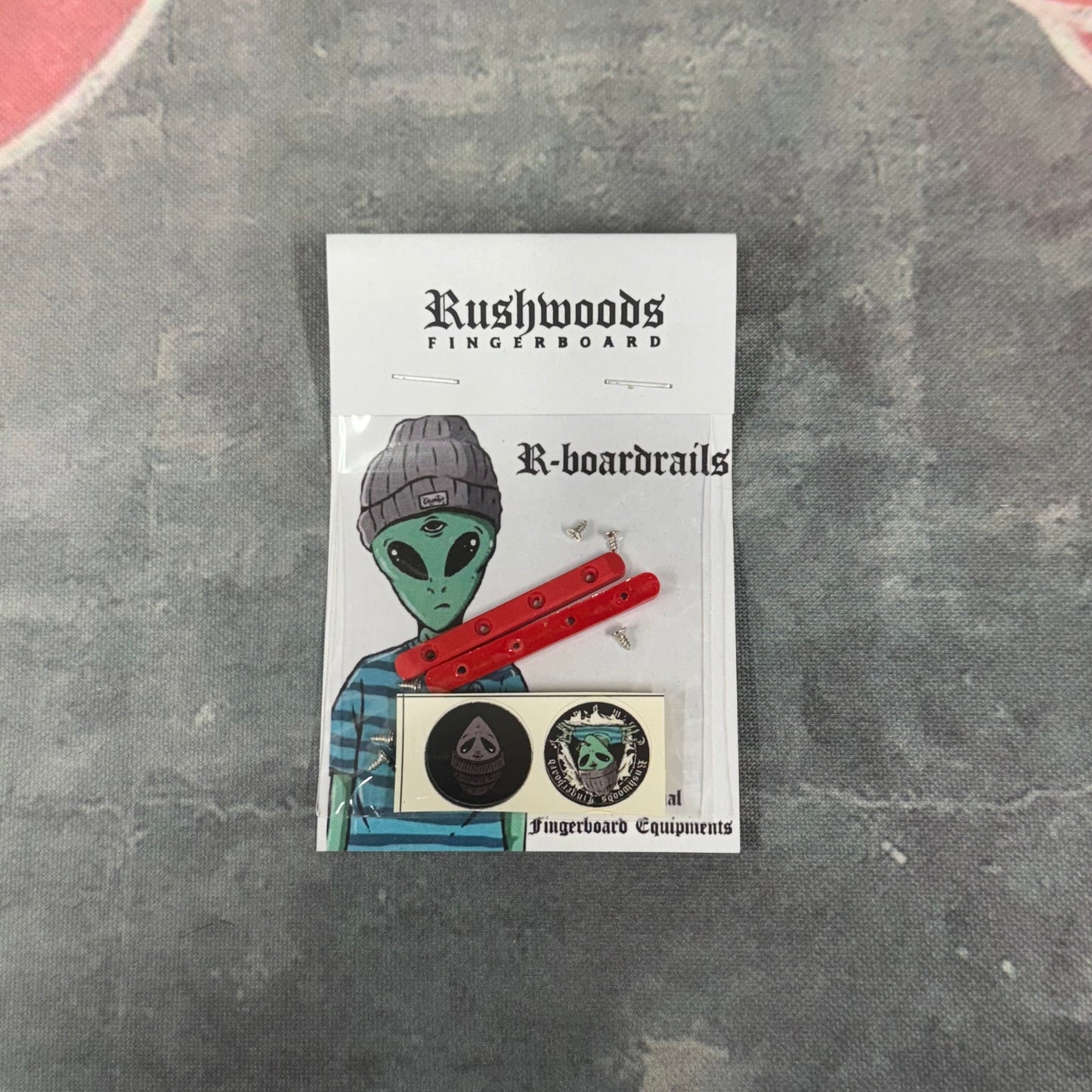 Rushwood Solid Color Fingerboard Board Rails (CHOOSE COLOR)