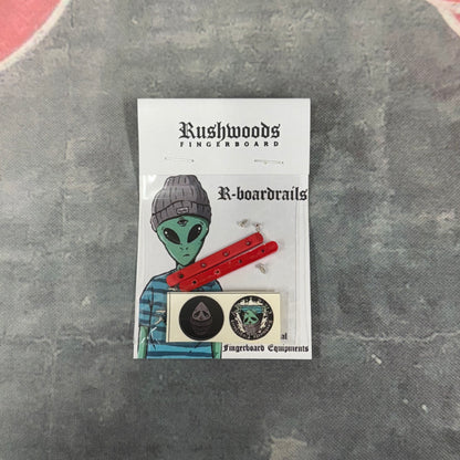 Rushwood Solid Color Fingerboard Board Rails (CHOOSE COLOR)