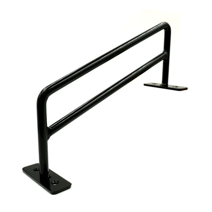 Slushcult DIY 5 Stair Down Rail Black  Fingerboard Obstacle