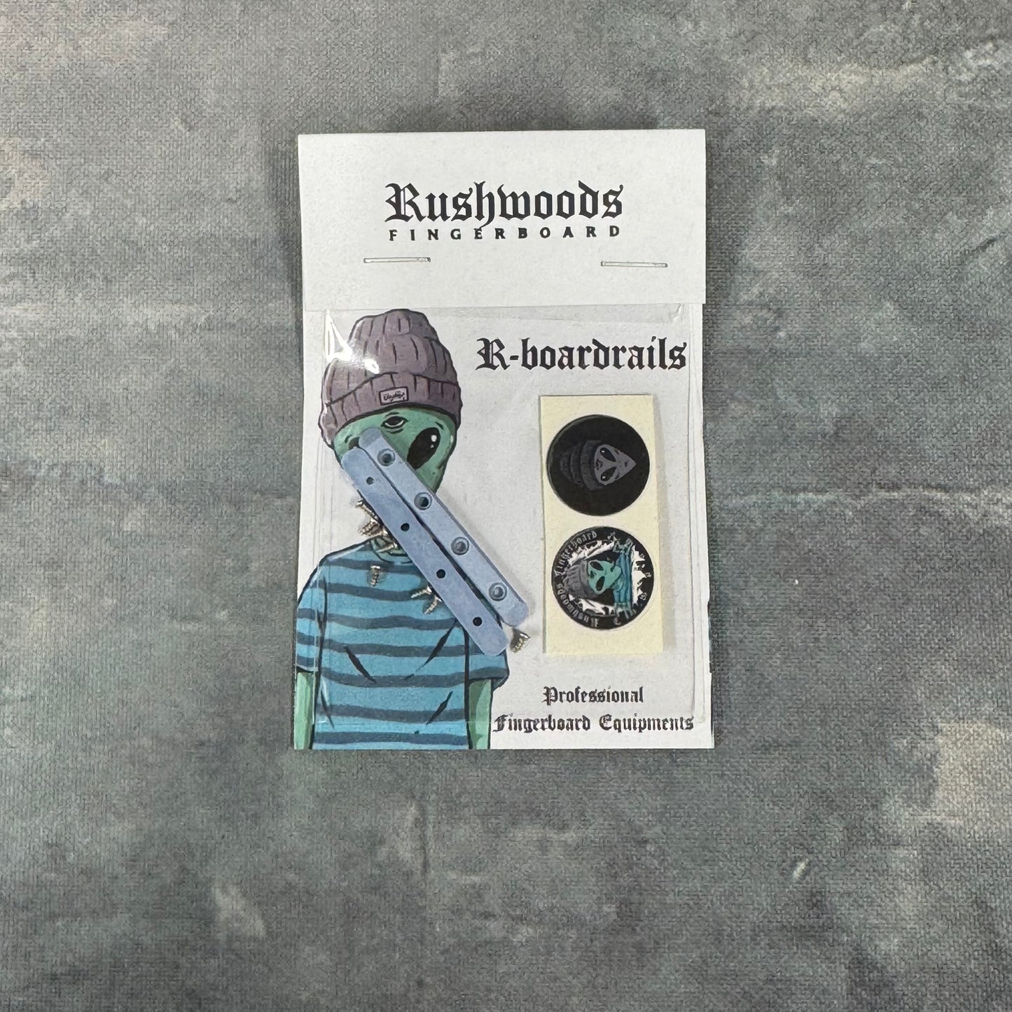 Rushwood Solid Color Fingerboard Board Rails (CHOOSE COLOR)