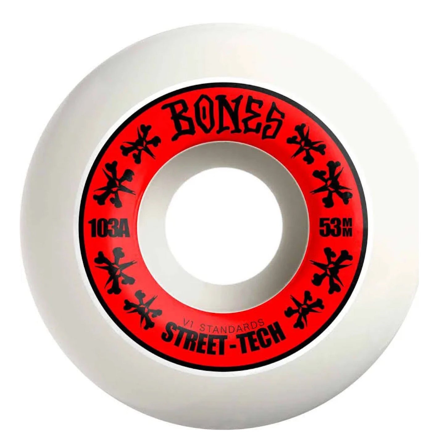 Bones STF V1 Standard 53mm 103a Skateboard Wheels