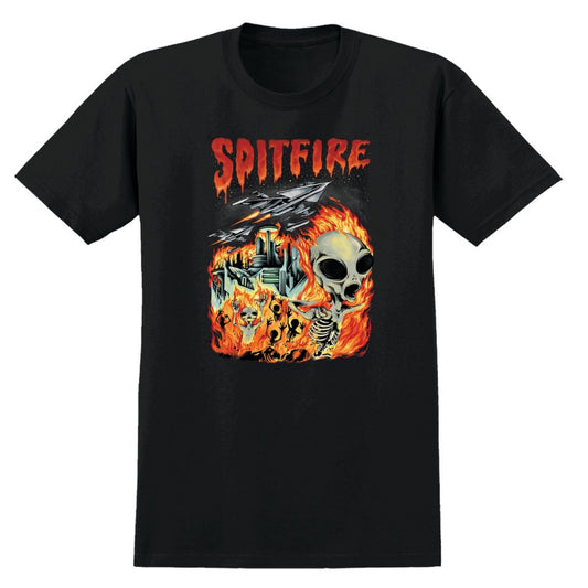 Spitfire Invasion T-Shirt Black
