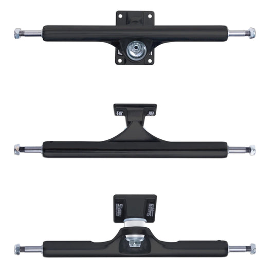 Slappy ST1 Hollow Matte Black 13" Skateboard Trucks