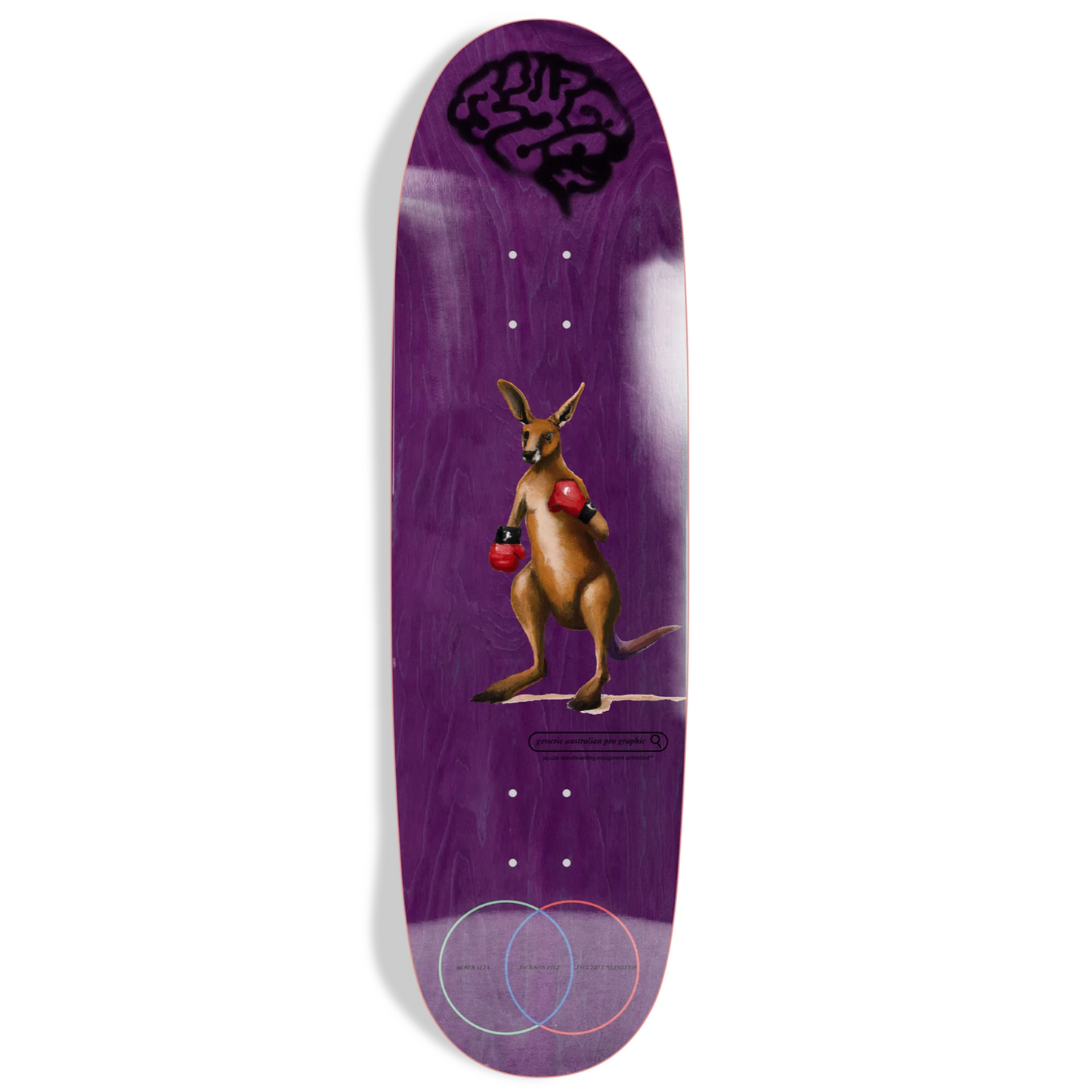 Jacuzzi Jackson Pilz IQ 9.125" Egg Skateboard Deck