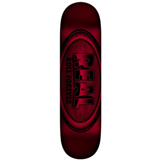 Real Team DBX Oval Red Foil 8.38" Skateboard Deck