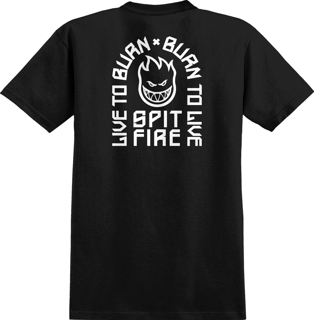 Spitfire LTB Arch II Black/White T-Shirt