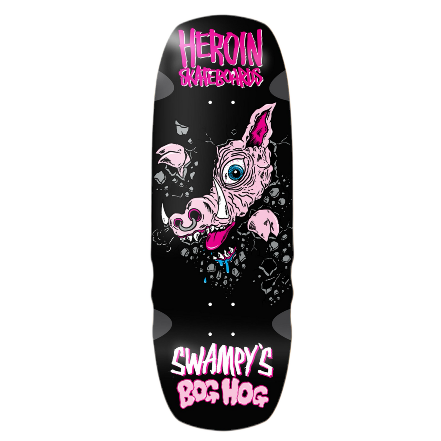 Heroin Swampy’s Bog Hog 10.75" Skateboard Deck