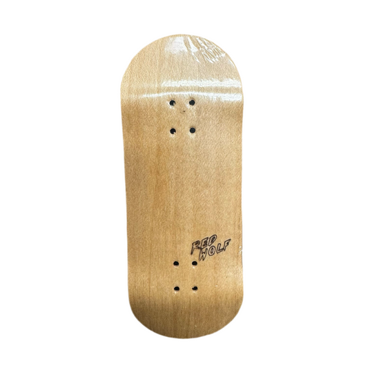 RedWolf “Blank” Natural Fingerboard Deck