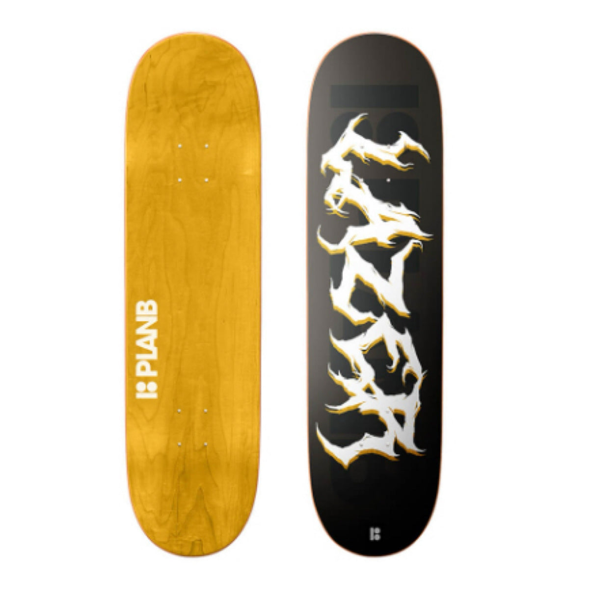 Plan B Lazer Crawford Metal Glow Ink 8.25" Skateboard Deck
