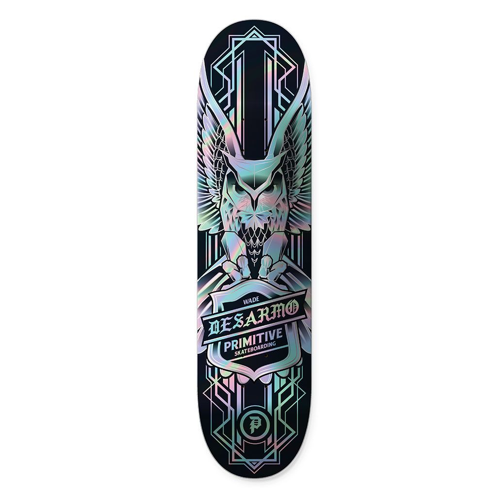 Primitive Desarmo Owl Spectra 8.12" Skateboard Deck