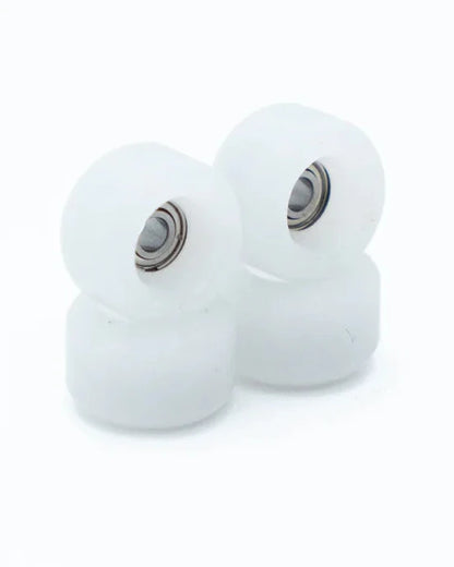 Blistered x Flatface G4 White Urethane Fingerboard Wheels