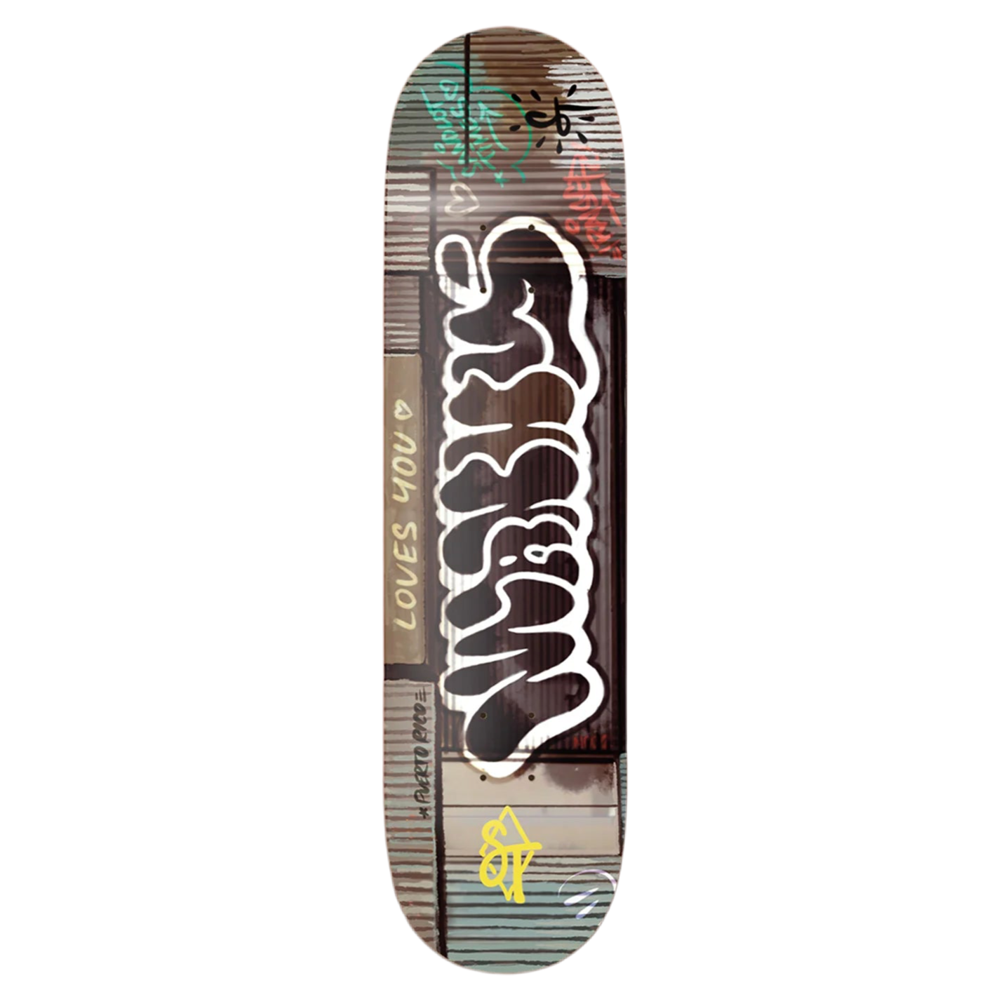 Sandlot Times Santiago Slappy 8.125" Skateboard Deck