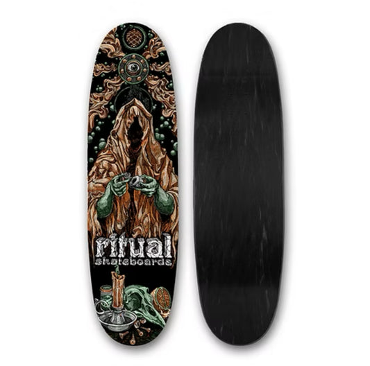 Ritual Lord of Bearings Copper 9.5" Egg Shaped Skateboard Deck