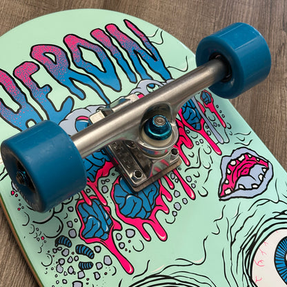 Heroin Mini Mutator 10.5" Skateboard Complete